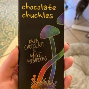 Chocolate Chuckles Magic Mushroom Dark Chocolate Bars – 3.5g